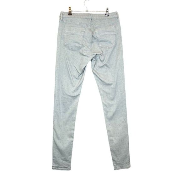 Comptoir des Cotonniers The Jeans Limited Edition Denim Teal Marled Size Medium - Picture 4 of 11